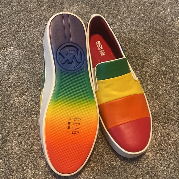 Limited edition Pride Michael Kors sneakers - Picture 2 of 3